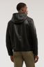 Giacca con cappuccio in pelle metal free 4
