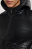 Blouson con cappuccio in pelle 4