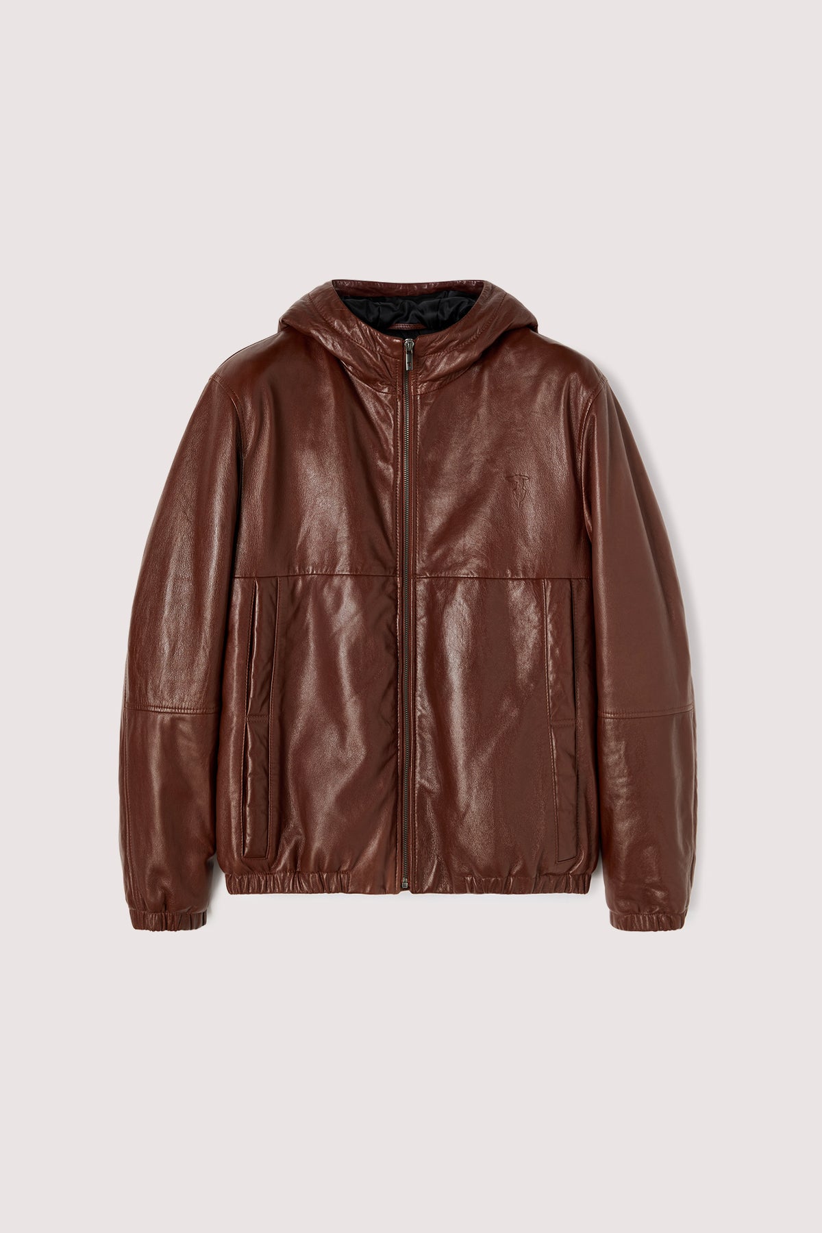Blouson con cappuccio in pelle 5|6cc90111078c7b2daeaefa2a4e23a03575e1215c622c100591735357c0fd417f