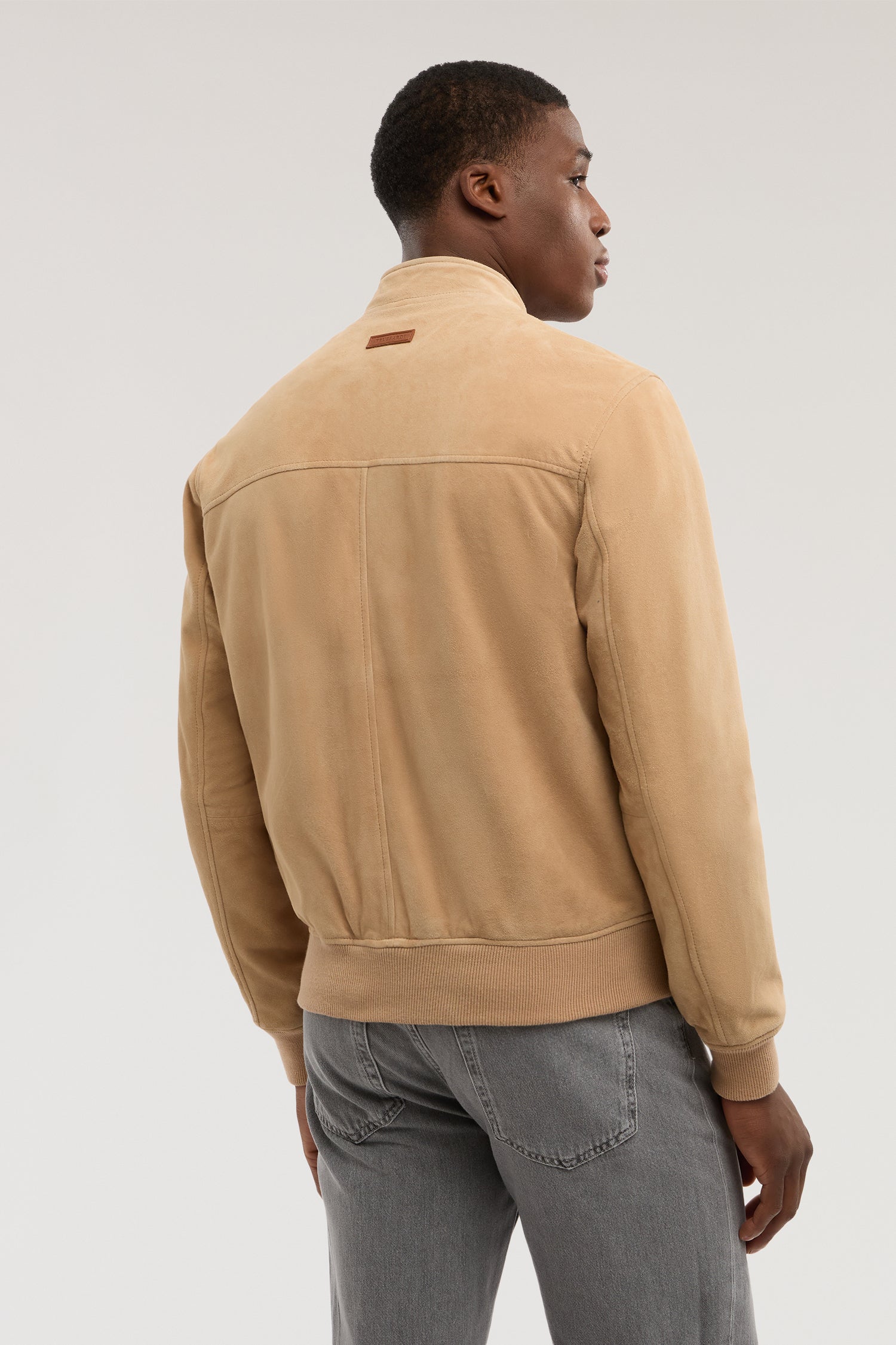 Giacca sailor in suede 3|8dfd1d25e1577f99a817dd4d473247698d73923dae657a44f33f205ffece925f