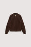 Bomber in suede con dettagli in maglia 5