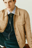 Giacca in suede modello denim 5