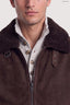 Blouson imbottito in suede e montone 2