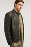 Giacca con patch in pelle 2