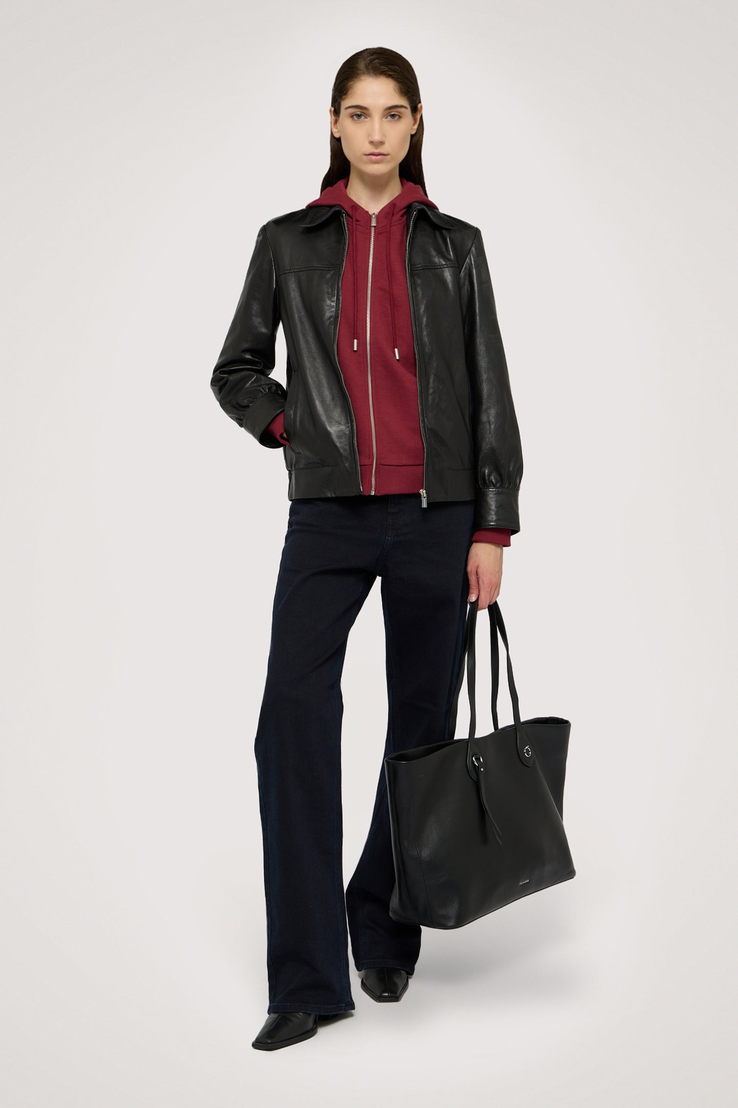 Blouson in pelle 4|0103f98d9be8f5f0317985cb2a621230e075408ae8f238e8e46afabf730e6a5c