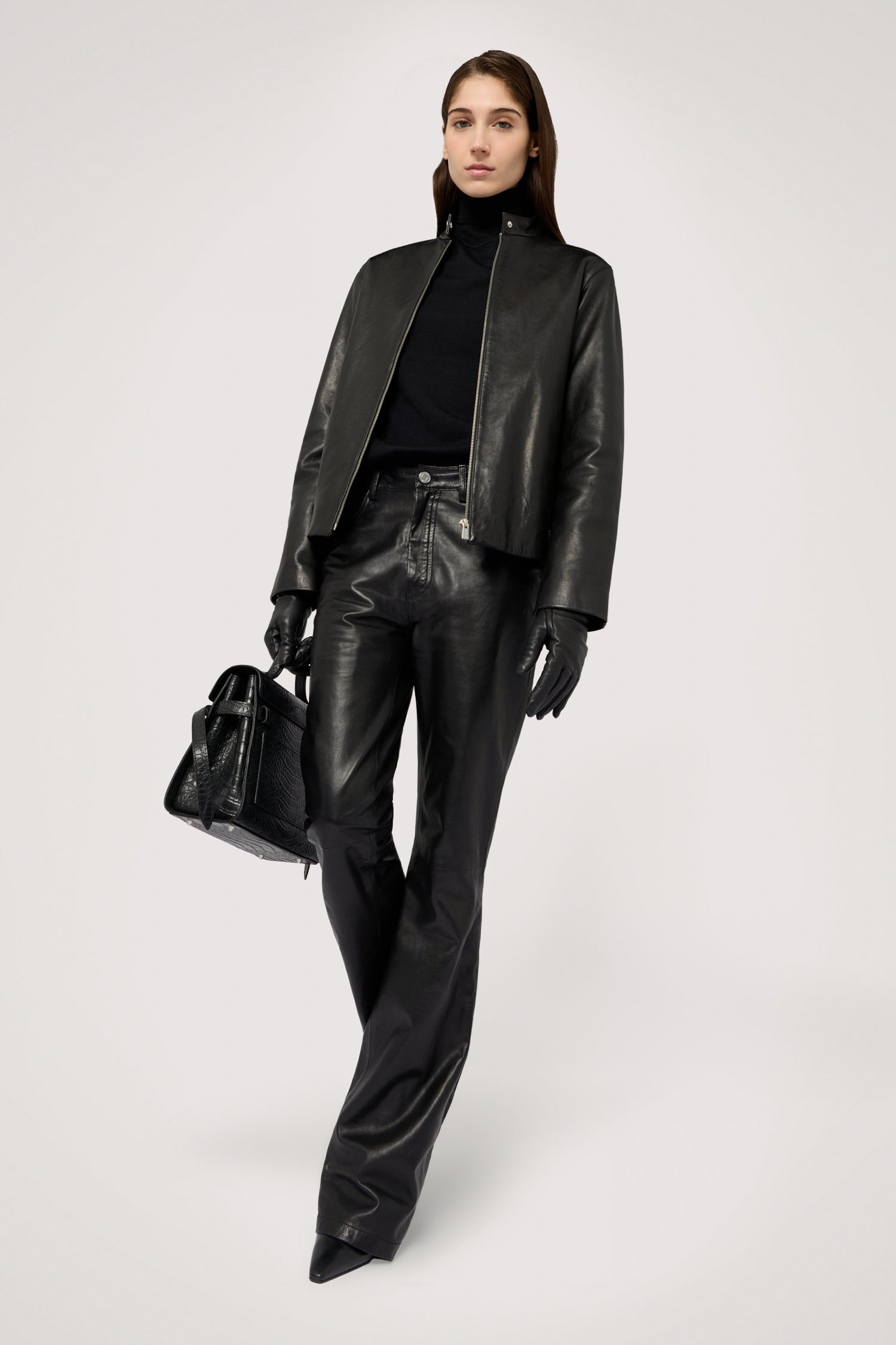 Giacca biker in pelle 4|d471b22a25511c577bd75bb4d91ec579ae900783dd6731b1b0d647da8cb857c1