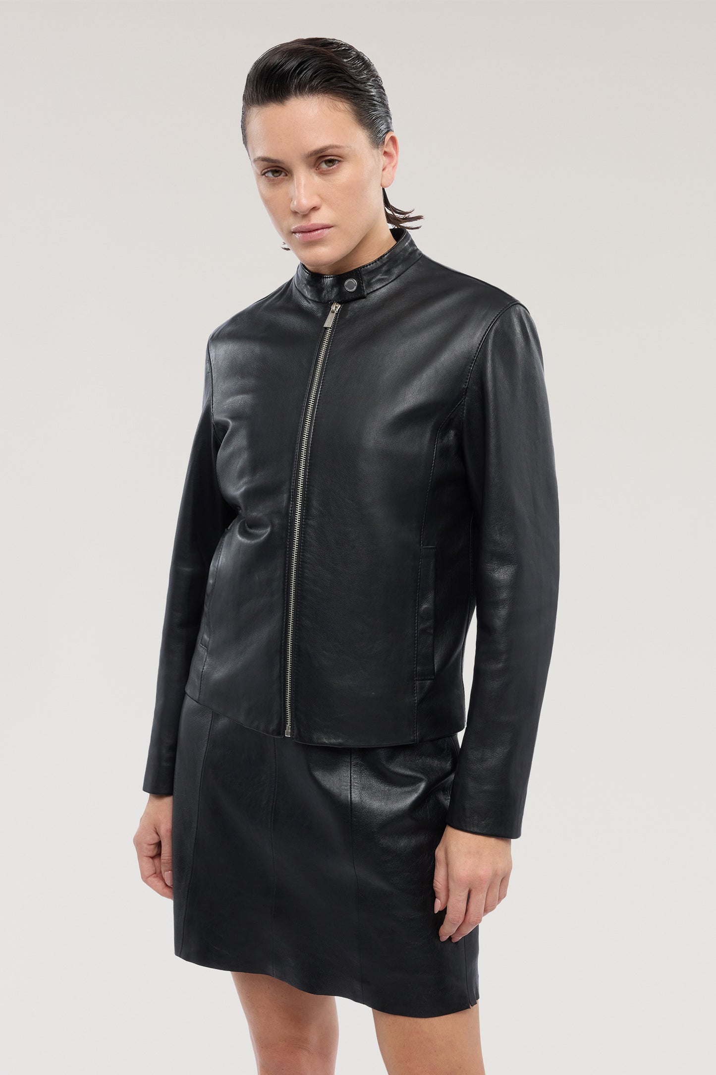 Giacca biker in pelle 1|c9f5ba89629c8583ee65e2c31714d2209cac2e2e315fb477cde398937d054757