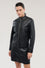 Giacca biker in pelle