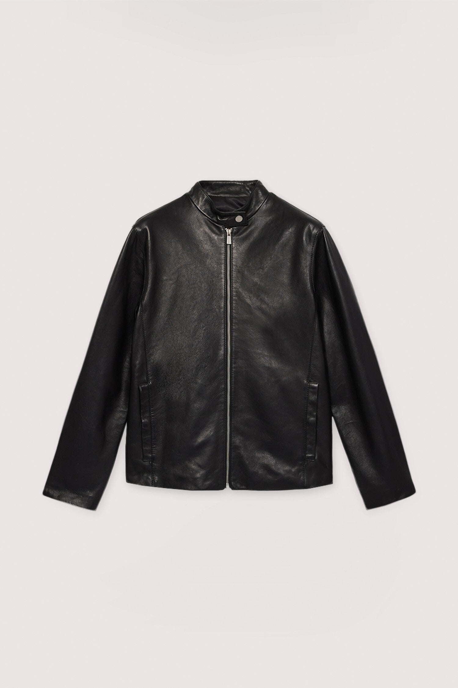 Leather biker jacket – Trussardi