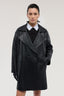 Trench doppiopetto in pelle 2