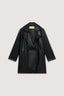 Trench doppiopetto in pelle 5