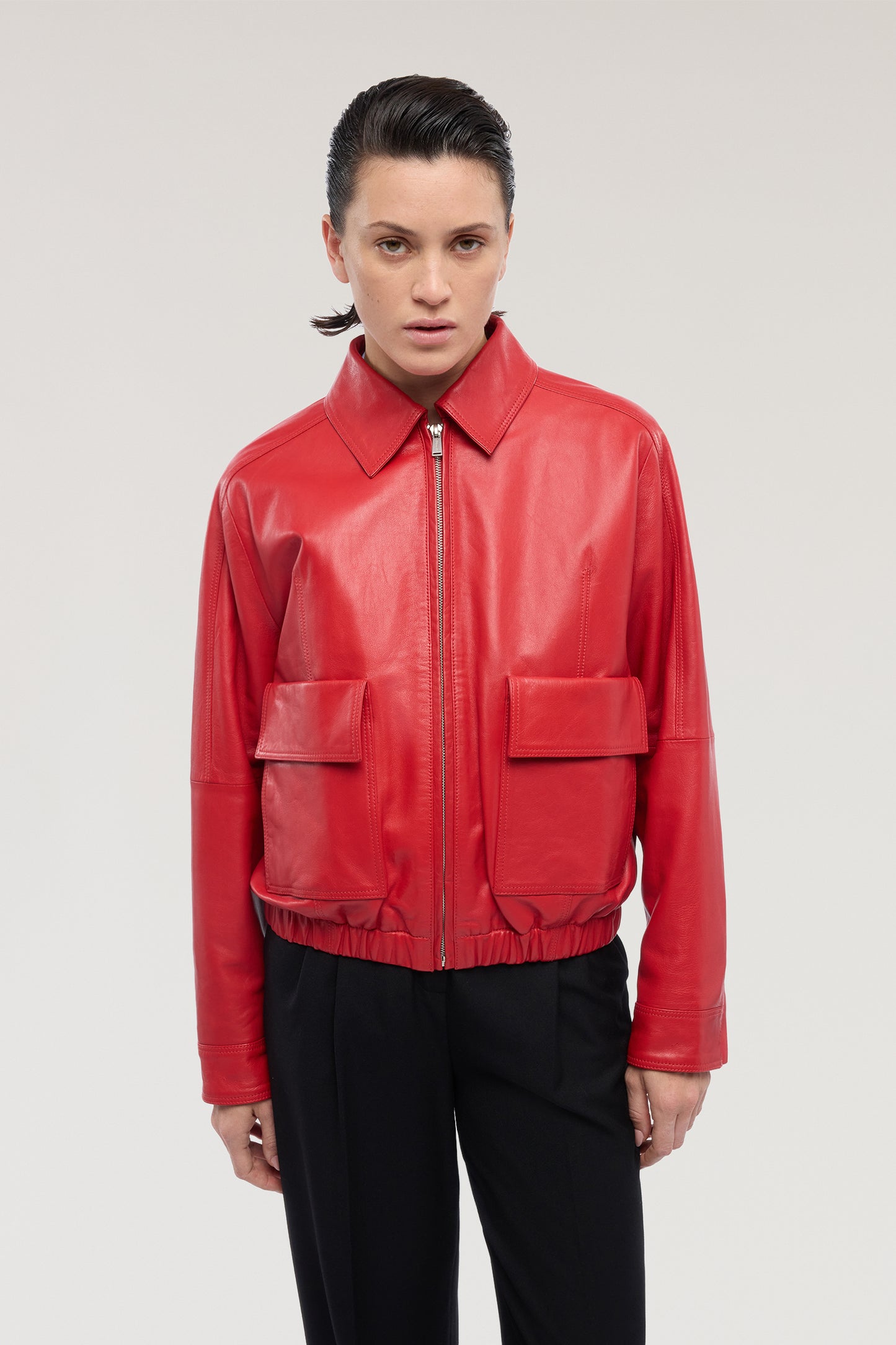 Bomber in pelle metal free 2|a10acc76662b31e6aab3fd348531e56ba27400517fa3ad5eb0206715590bc172