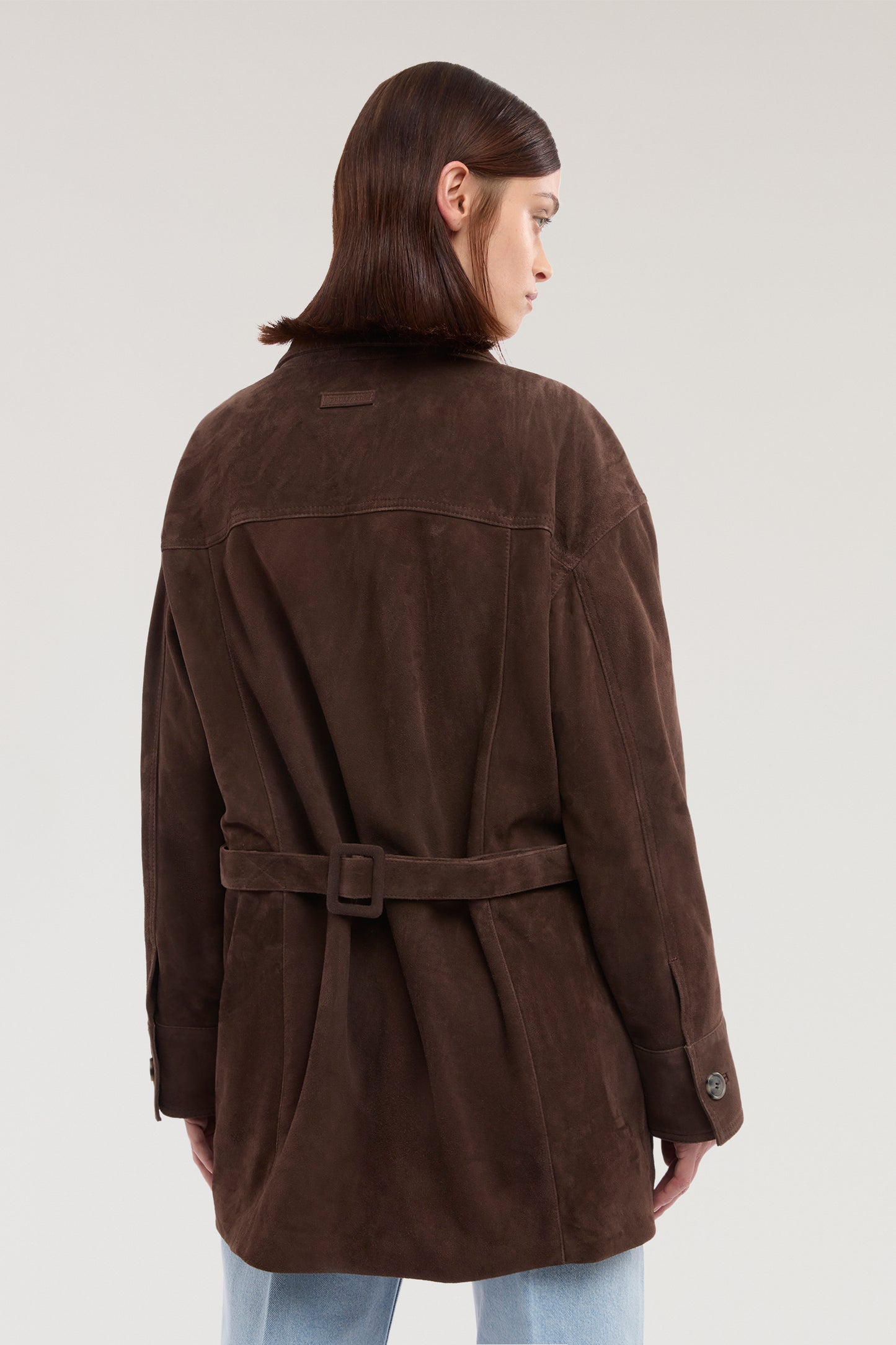 Giacca con tasche in suede 2|84fc100efb37a7ea6063341670f0747c25ef117a444757e81f5c36a8b304e0f9