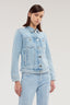 Giacca in denim bleach 2