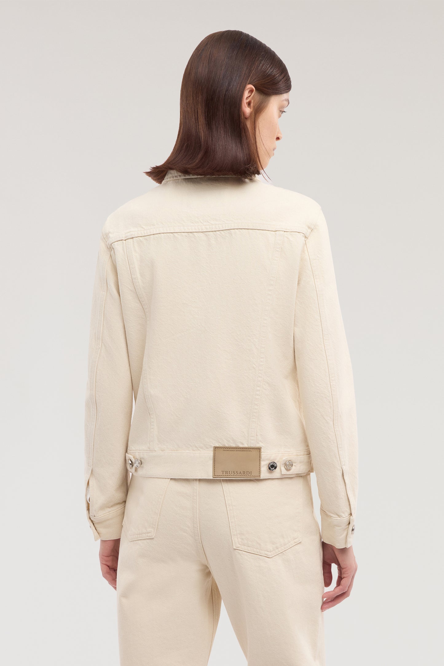 Giacca denim slim fit in cotone 3|9d7a81fe50a9ae6a1830e01ad4d0b9a3d1bb4108a27d0491f4bcd5676f8afafd