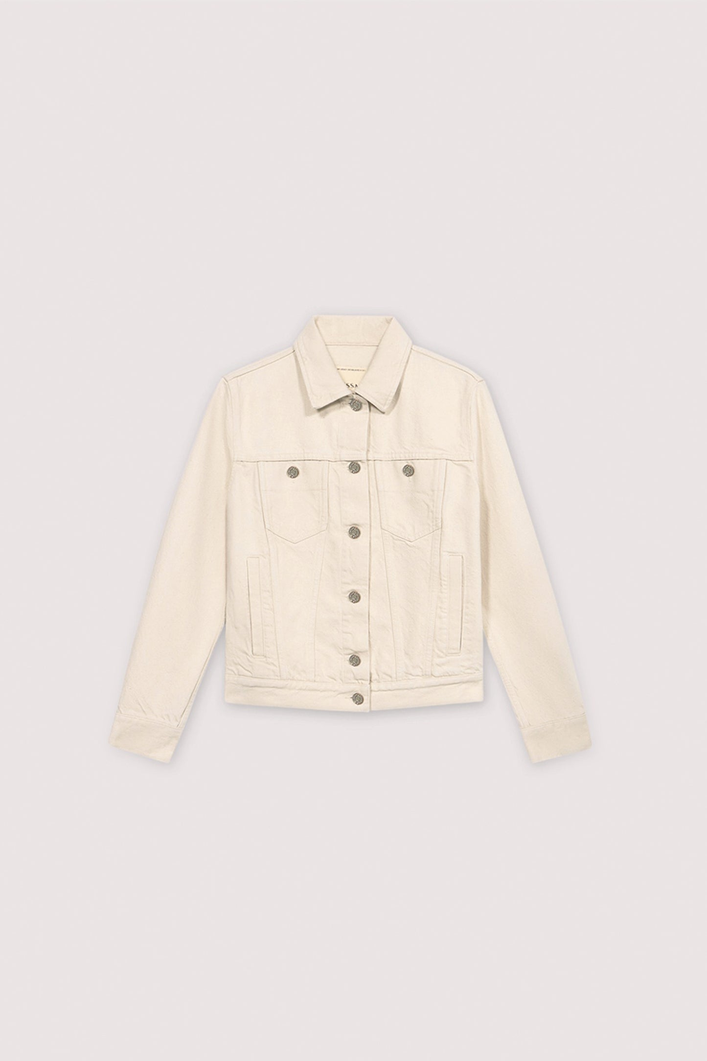 Giacca denim slim fit in cotone 5|361ea02ce4a81e38a3945f7a59c63e28b13299b32a6b045bb283401543e27349