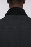 Giacca in denim imbottita con colletto sherpa 3