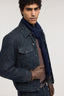 Giacca denim trapuntata 2
