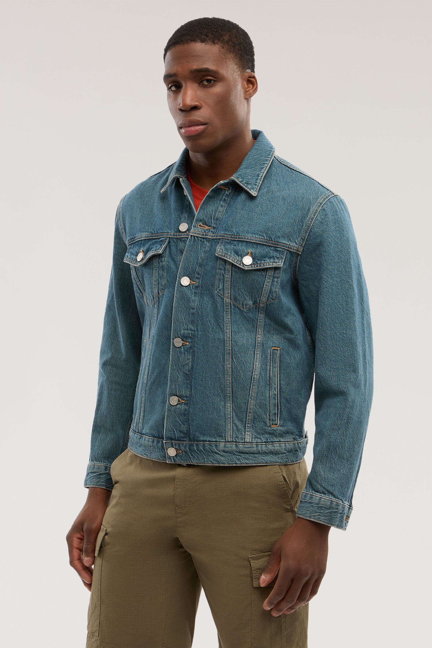 Giacca in denim vintage 2|2b56b2dfa008928d4fd952b5a549932acfc6a0d54ce505d0459814d63a7b8758