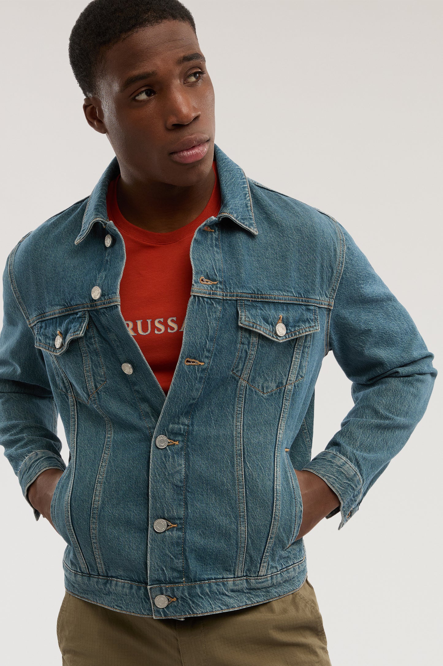 Giacca in denim vintage 1|2182a88e1c27c826229c20d21cd21b60777cc90f5ce71ad11929f713d9173c81