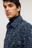 Giacca in denim jacquard agugliato 4