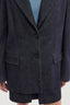 Blazer in denim reattivo 4