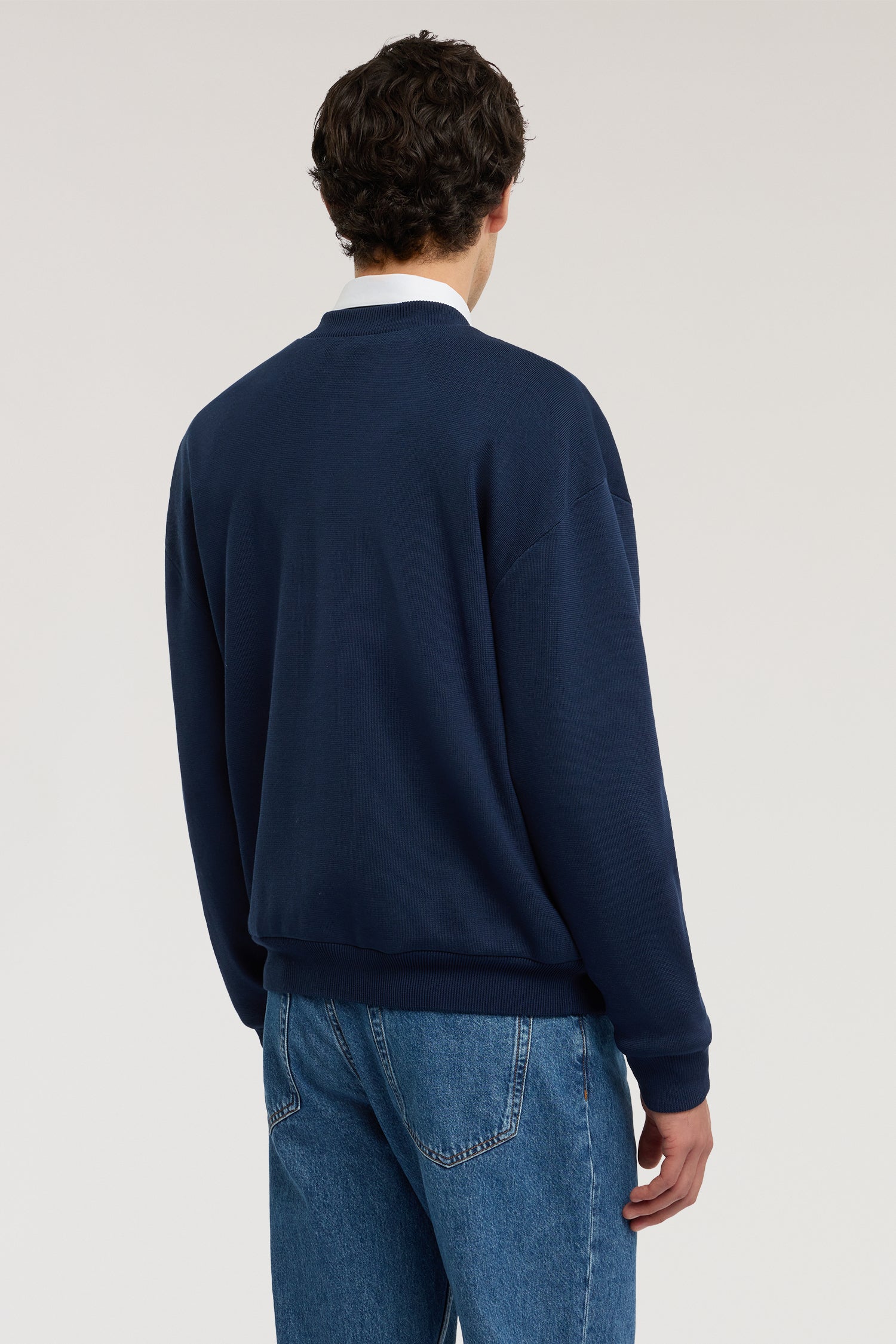 Bomber reversibile in maglia di cotone 4|9731807e2a40edfa6609b0911c68a76339f8d1b226aec144b2798b9726d4176b