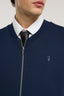 Bomber reversibile in maglia di cotone 5