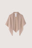 Poncho triangolare in cashmere made in Italy 3