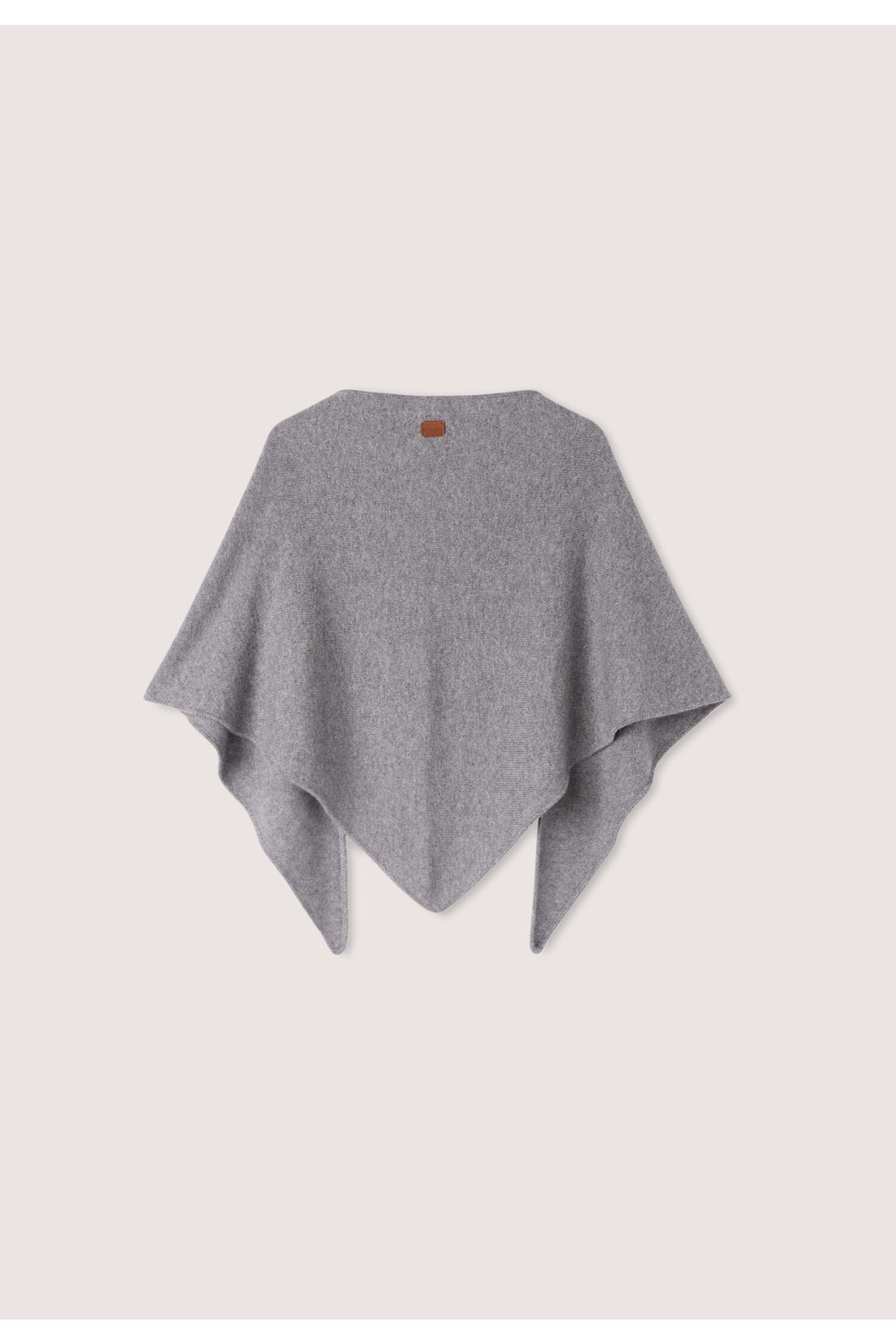Poncho triangolare in cashmere made in Italy 3|300ffc40afdae3c24ddf94705fc88cad121e027ee732d85d5d76cbbe85845f35