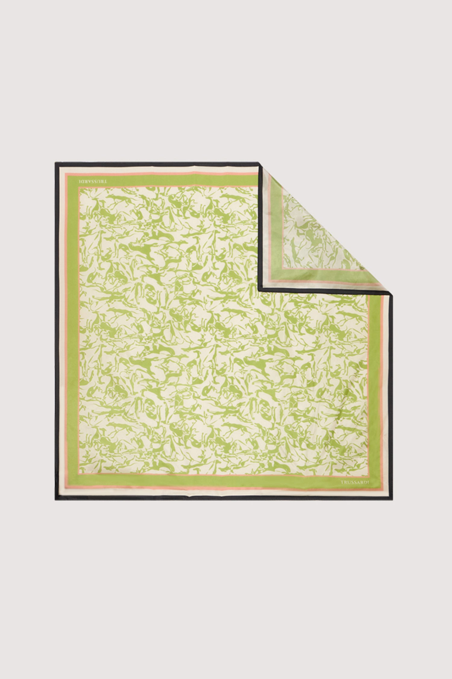 Foulard con stampa in pura seta 2|af7c55f113a91648f0a321d4ef262382a54569f987b8b30e312e8a46ca74600a