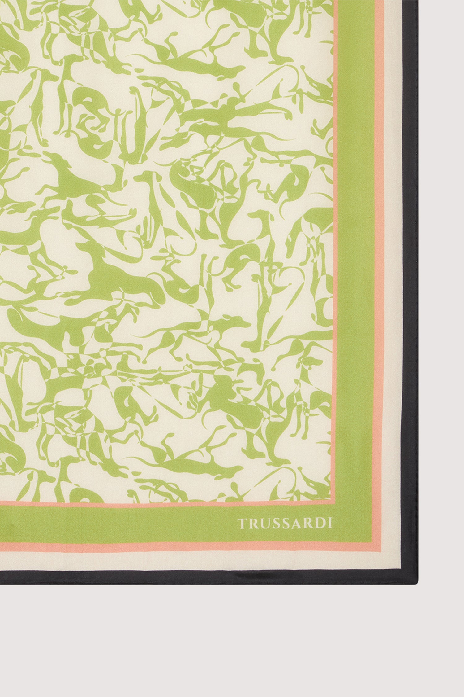 Foulard con stampa in pura seta 1|1572dff729f3c3f6663026954c14d423b81ebaa3d337df94aec4a5216c419c7f