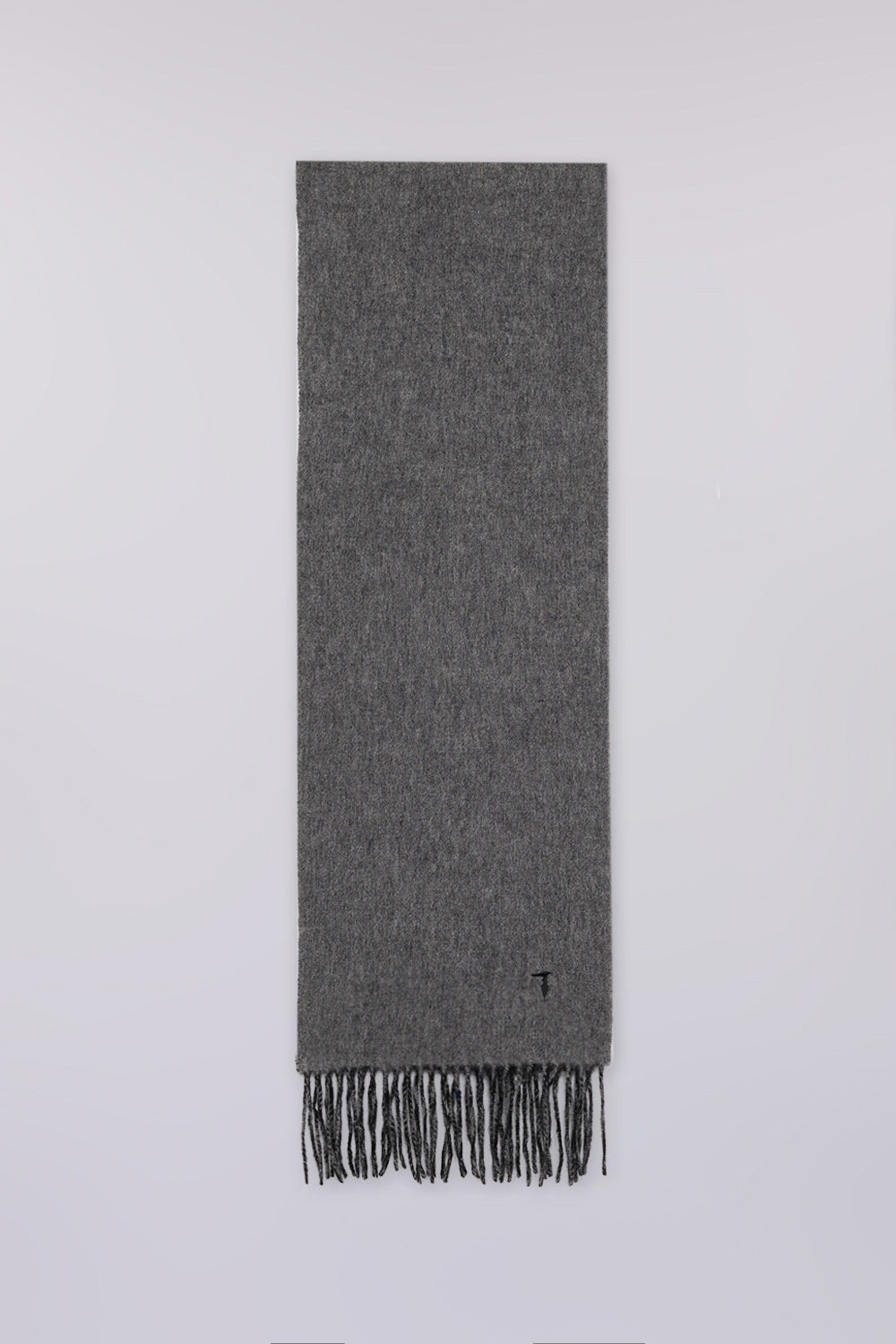 Sciarpa in pura lana con frange – Trussardi