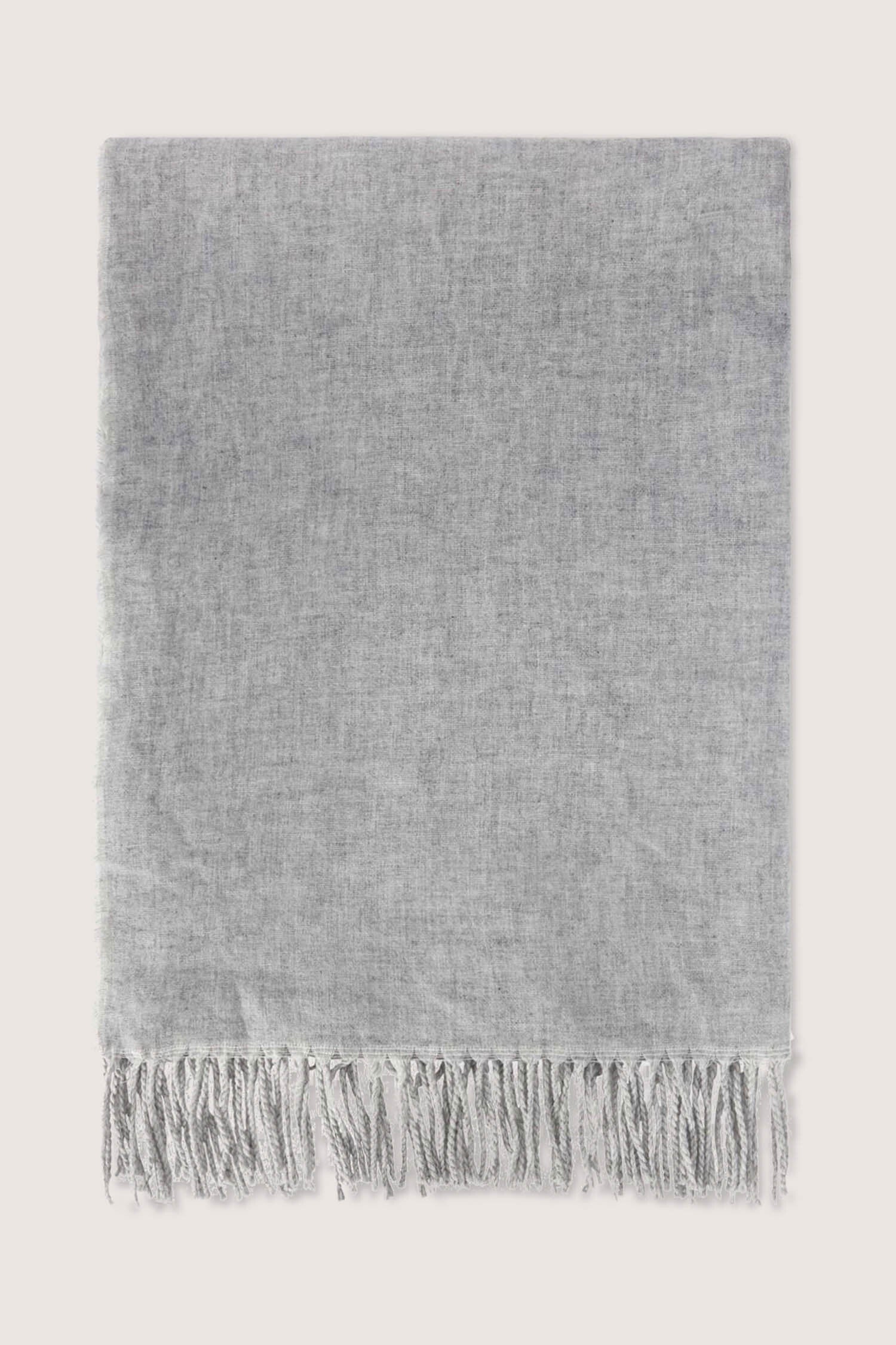 Stola con frange in misto lana 2|1784509c8c39d264f243f94119d4c7274986ab9b37f8e3c89deaa0547e8d88da
