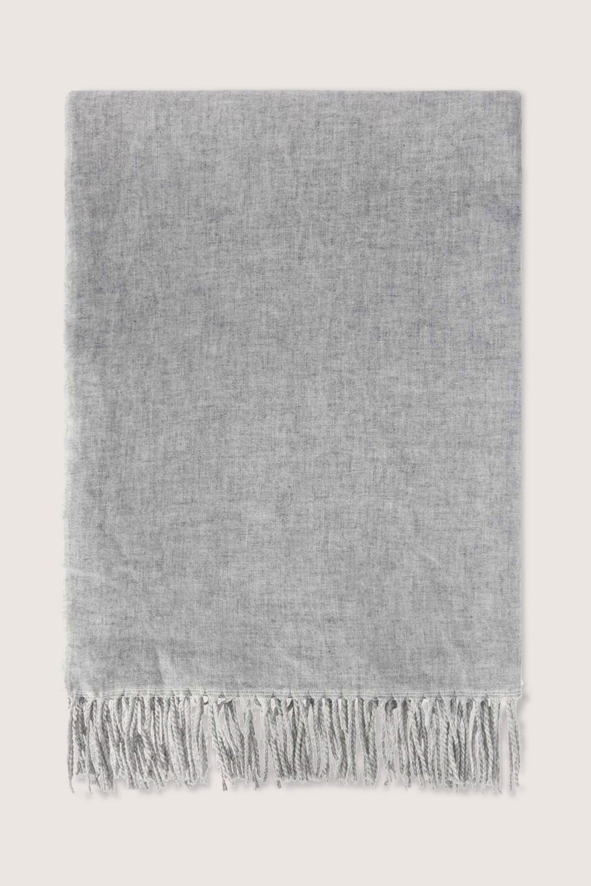 Stola con frange in misto lana 2|1784509c8c39d264f243f94119d4c7274986ab9b37f8e3c89deaa0547e8d88da