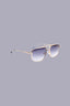 Occhiali da sole aviator in metallo 1