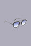 Occhiali da sole aviator slim in metallo 1