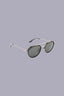 Occhiali da sole aviator slim in metallo 1