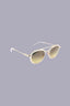 Occhiali da sole aviator slim in metallo 1