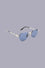 Lunettes de soleil octogonales en métal