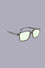 Squared acetate sunglasses with logo