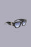 Occhiali da sole cat-eye con dettaglio decorativo