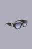 Occhiali da sole cat-eye con dettaglio decorativo 1
