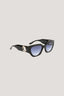 Occhiali da sole cat-eye con dettaglio decorativo 1