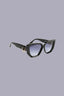 Occhiali da sole oversize in acetato 1