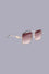 Square metal sunglasses