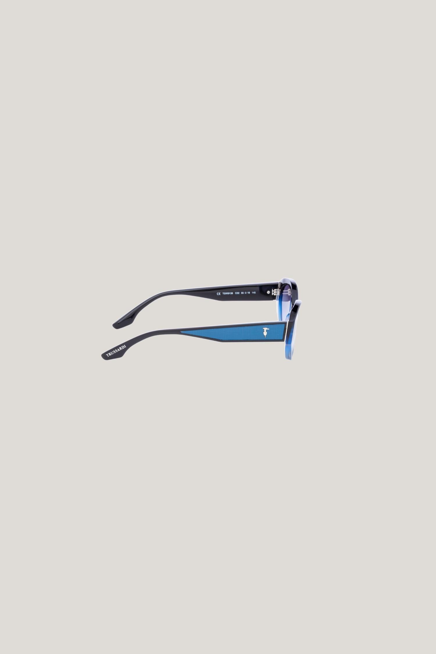 Occhiali da sole squadrati con logo 3|0491d39ca765710b137e3817492648e425aa566183fc2e864f86bb4716ad9147