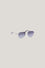 Square sunglasses with logo