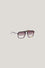 Square sunglasses with logo