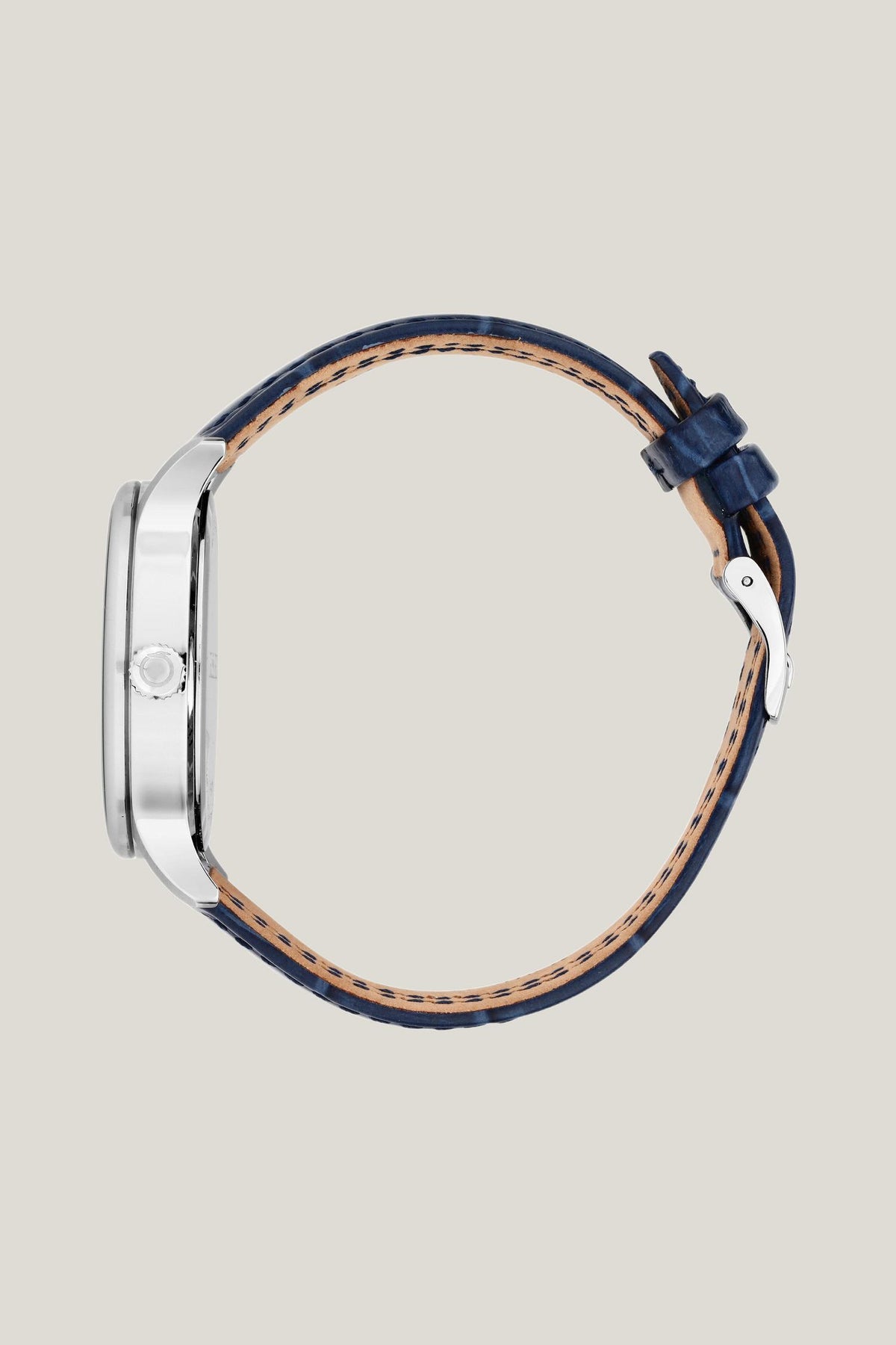 Orologio in acciaio e pelle 2|5667adff4586c023567c164a2d4c66a5e5171a81634cd7ba85b3027242bbef0c